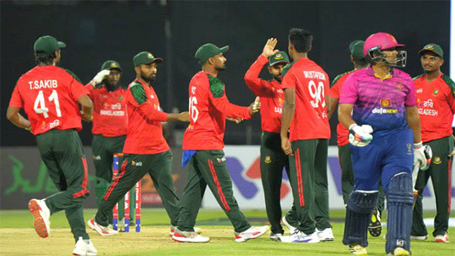 ভয় দেখানো আরব আমিরাতকে হারাল বাংলাদেশ