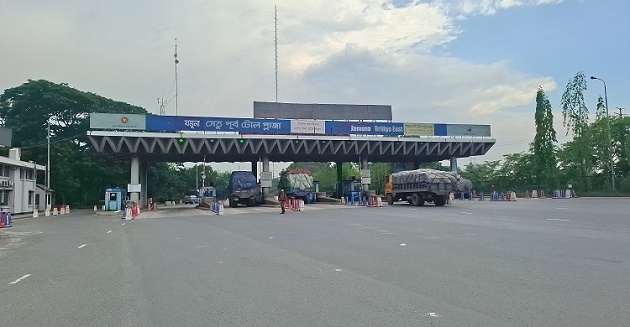 যমুনা সেতুতে ২৪ ঘণ্টায় ৩ কোটি ৫৯ লাখ টাকার টোল আদায়