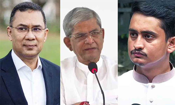 তারেক রহমান ও মির্জা ফখরুলকে ট্যাগ করে সারজিস আলমের পোস্ট