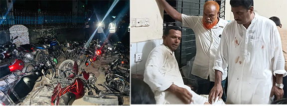 খানসামায় বিএনপির দুগ্রুপের সংঘর্ষে অর্ধ-শতাধিক মোটরসাইকেল ভাঙচুর, আহত ২৫