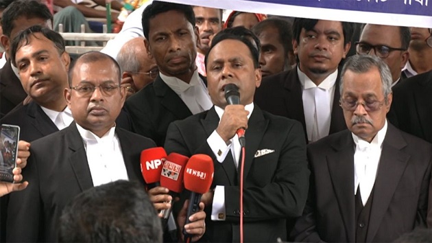 ‘বিচার বিভাগকে অস্থিতিশীল করতে খায়রুল হকের জামিন শুনানিতে হট্টগোল’