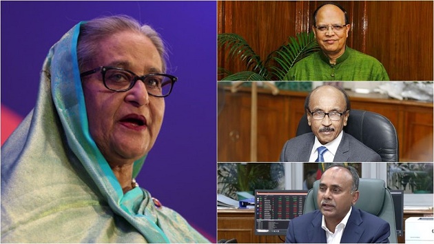 হাসিনা সরকারের লুটপাটের সহযোগী ছিলেন যে তিন গভর্নর