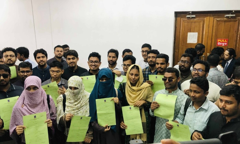 ডাকসুতে শিবিরের পূর্ণাঙ্গ প্যানেল ঘোষণা, ভিপি সাদিক-জিএস ফরহাদ