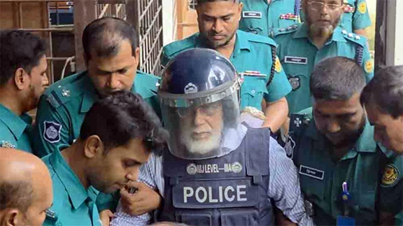 প্লট দুর্নীতি মামলায় গ্রেফতার দেখানো হলো সাবেক প্রধান বিচারপতি খায়রুলকে
