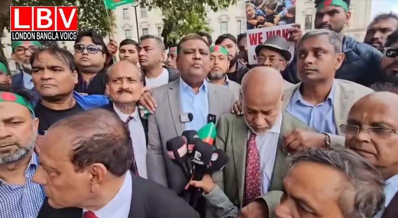 লন্ডনে আওয়ামীলীগের সমাবেশ ও মার্চ ফর বাংলাদেশ সম্পন্ন