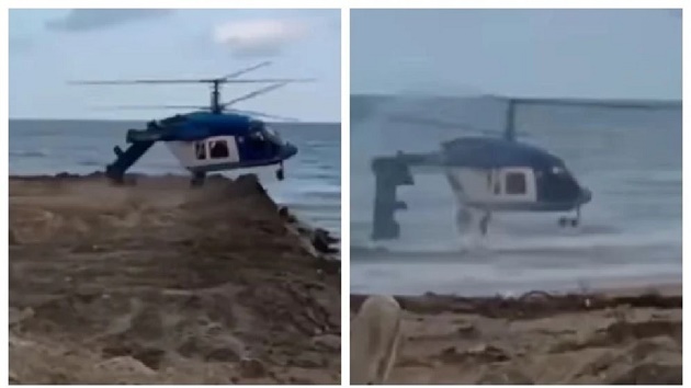 রাশিয়ায় অবতরণের সময় ভেঙে যায় হেলিকপ্টার, বেঁচে নেই কেউ