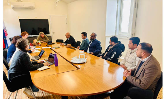 পর্তুগালে জুন্তা আরিয়াসের নবনির্বাচিত প্রেসিডেন্টের সঙ্গে সিডিবির সাক্ষাৎ