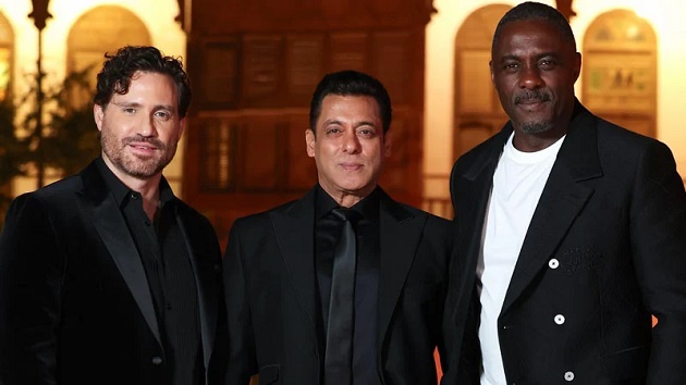 রেড সির গোল্ডেন গ্লোবস গালায় সালমান খান-ইদ্রিস এলবা এক ফ্রেমে