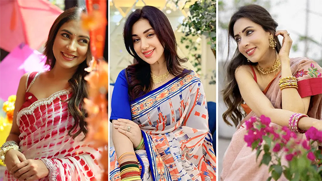 পহেলা বৈশাখের ছোঁয়ায় তারকারা