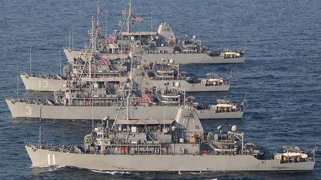 হরমুজ থেকে যেভাবে মাইন অপসারণ করছে যুক্তরাষ্ট্র