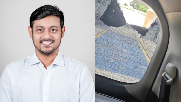 নাসীরুদ্দীন পাটওয়ারীর গাড়িবহরে হামলা