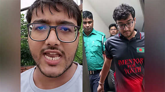  ইনকিলাব মঞ্চের কর্মী সন্ত্রাসবিরোধী মামলায় কারাগারে