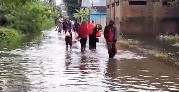 নোয়াখালীর বন্যা পরিস্থিতি