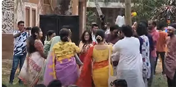 নাচে গানে বর্ষবরণ