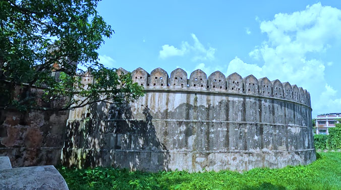 মুঘলদের কামান ঘাটি জলদুর্গ ইদ্রাকপুর