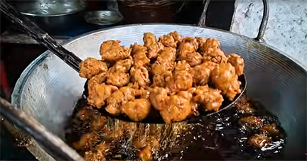 সাতক্ষীরার কলার মোচার চপ