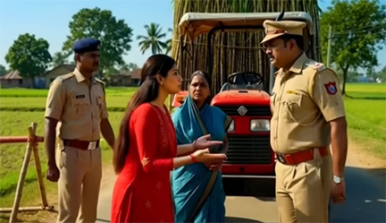 SP ম্যাডামকে সাধারণ মেয়ে ভেবে ইনস্পেক্টর বড় কাণ্ড করে বসেছিল